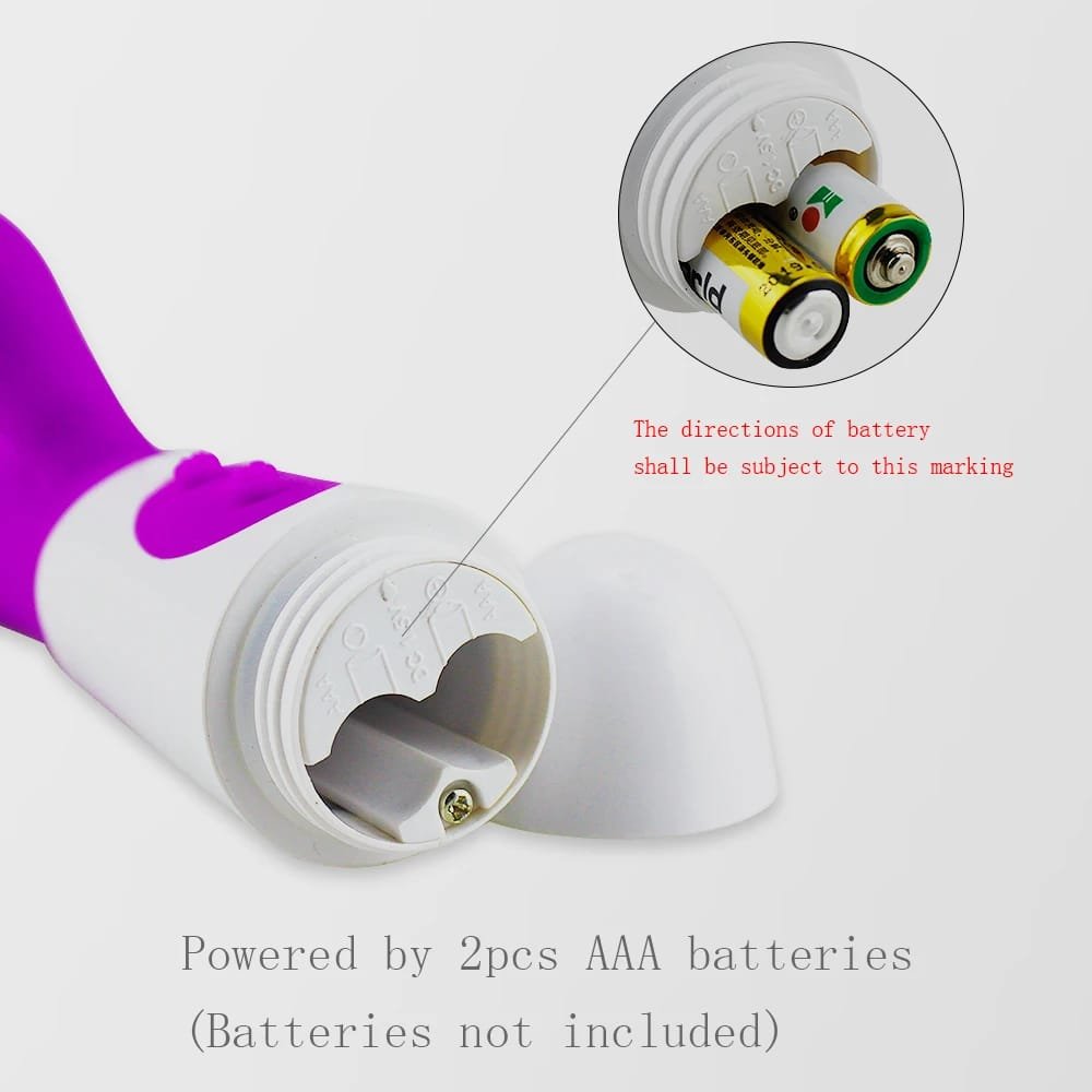 Silicone G-Spot Dildo Rabbit Vibrator