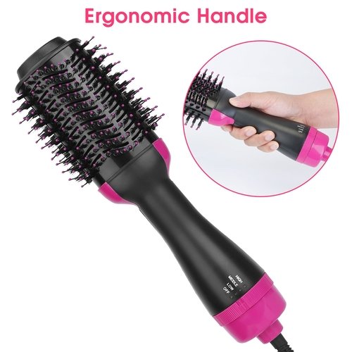 Hot Hair Brush 4 In 1 Hair Dryer Volumizer Brush Dryer Comb For - Image 5