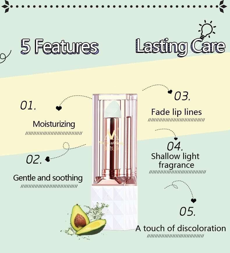 Shea Butter Moisturizing Colored Lip Balm