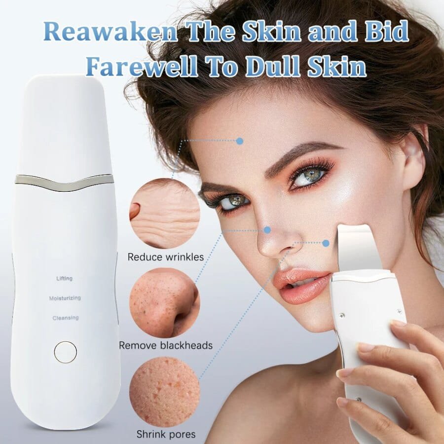 Electric Ultrasonic Facial Massager: Deep Cleansing, Blackhead Removal and Facial Lifting - Image 2