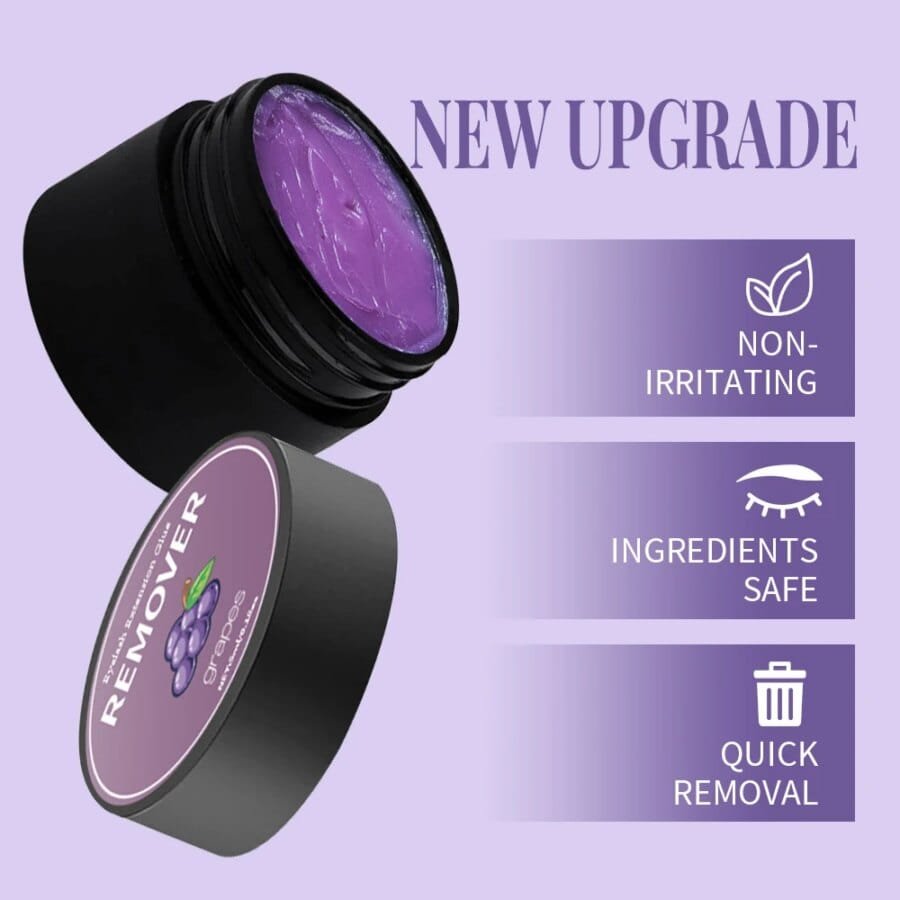 Professional Eyelash Extension Adhesive Remover: 5g Gel for Effective Glue Removal - Image 6