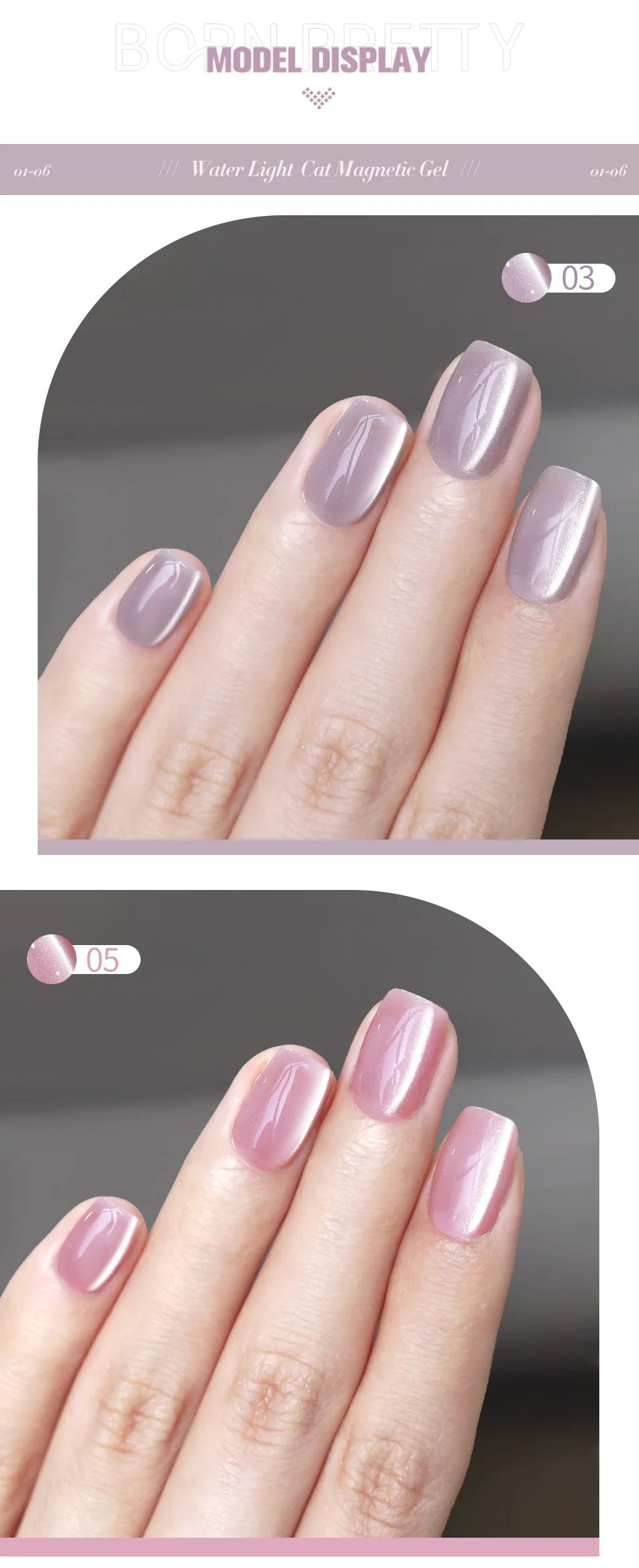 BORN PRETTY 10ml Silver Water Light Cat Magnetic Gel Nail Polish Nail Supplies Vernis Semi Permanent Gel for Fall Winter Nails BORN PRETTY 10ml Silver Water Light Cat Magnetic Gel Nail Polish Nail Supplies Vernis Semi Permanent Gel for Fall Winter Nails