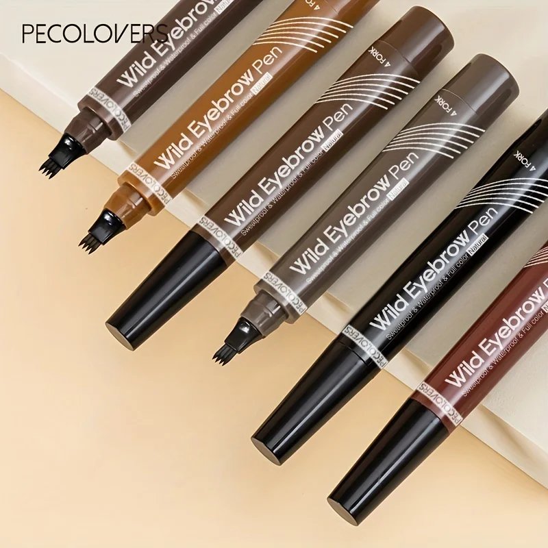 6 Colors 1pc Eyebrow Pen Waterproof 4 Split Tip Eyebrows Pen Eyebrow Tattoo Pen Waterproof Liquid Black Eyebrow Makeup Pencil 6 Colors 1pc Eyebrow Pen Waterproof 4 Split Tip Eyebrows Pen Eyebrow Tattoo Pen Waterproof Liquid Black Eyebrow Makeup Pencil