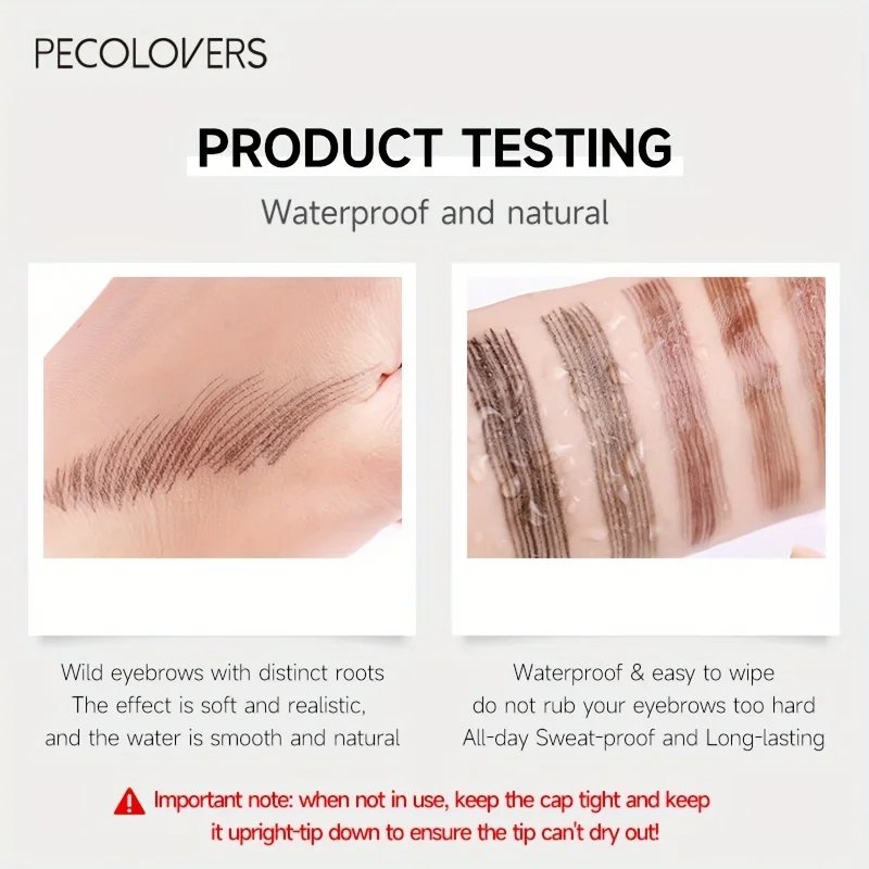 6 Colors 1pc Eyebrow Pen Waterproof 4 Split Tip Eyebrows Pen Eyebrow Tattoo Pen Waterproof Liquid Black Eyebrow Makeup Pencil 6 Colors 1pc Eyebrow Pen Waterproof 4 Split Tip Eyebrows Pen Eyebrow Tattoo Pen Waterproof Liquid Black Eyebrow Makeup Pencil