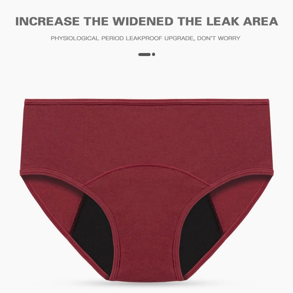 Very Abundant Menstrual Panties Woman Breathable Women's cotton briefs Low Waist Physiological Period Underwear For Women