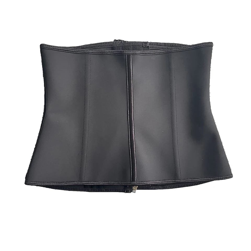 Women Plus Size Fajas Waist Trainer Corset Tummy Control Zipper Vest Body Shaper Cincher Shapewear Slimming Belt Sports Girdle