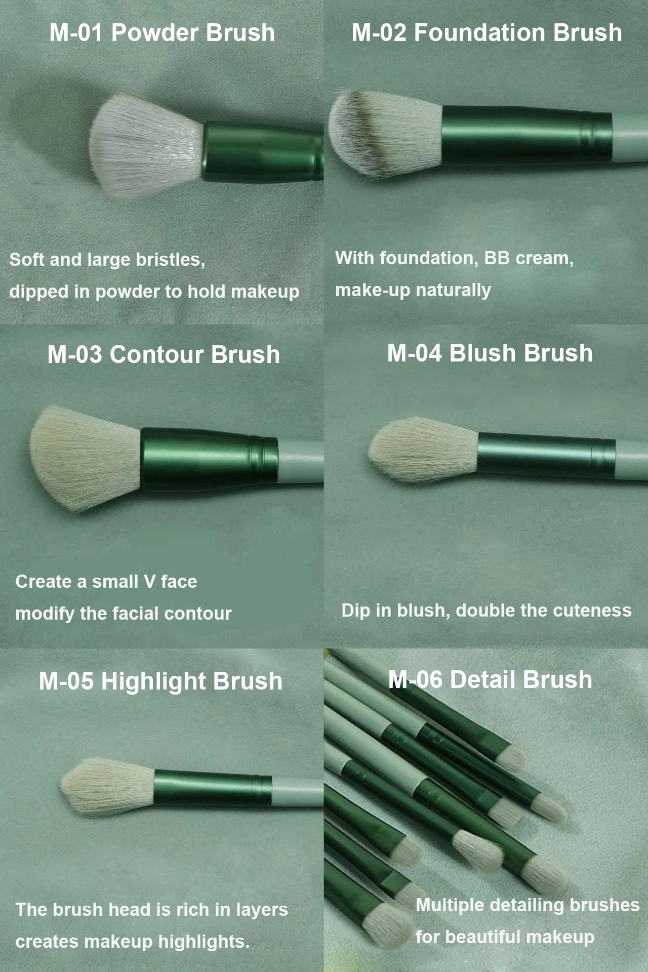 Juego de 13 brochas de maquillaje para mujer, para sombras de ojos, base, brochas cosméticas, sombras de ojos, rubor, herramientas de maquillaje suaves, bolsa Juego de 13 brochas de maquillaje para mujer, para sombras de ojos, base, brochas cosméticas, sombras de ojos, rubor, herramientas de maquillaje suaves, bolsa
