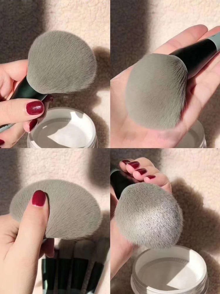 Juego de 13 brochas de maquillaje para mujer, para sombras de ojos, base, brochas cosméticas, sombras de ojos, rubor, herramientas de maquillaje suaves, bolsa Juego de 13 brochas de maquillaje para mujer, para sombras de ojos, base, brochas cosméticas, sombras de ojos, rubor, herramientas de maquillaje suaves, bolsa