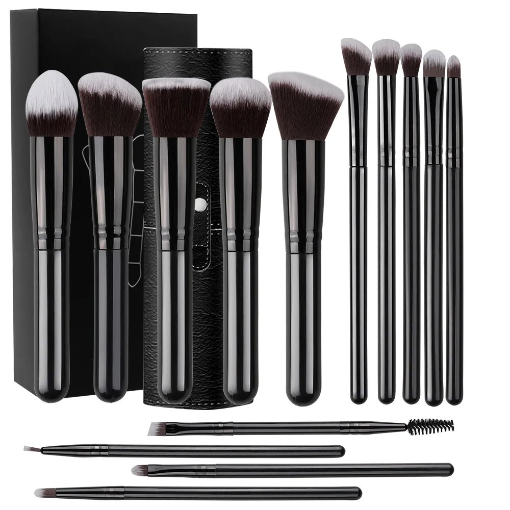 NEW 14PCS Makeup Brushes Set Soft Fluffy Foundation Blush Powder Eyeshadow Blending Female Cosmetics Beauty Tool Christmas gift NEW 14PCS Makeup Brushes Set Soft Fluffy Foundation Blush Powder Eyeshadow Blending Female Cosmetics Beauty Tool Christmas gift
