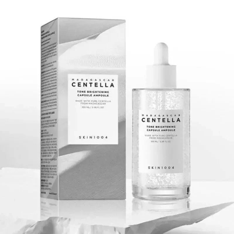 100 ml de esencia de centella asiática, suero facial iluminador, calmante e hidratante, cápsula iluminadora, solución diaria para el cuidado de la piel
