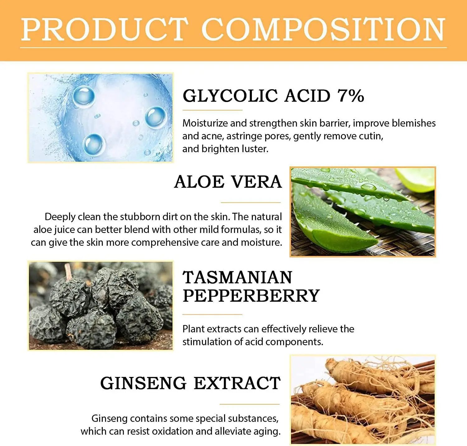100ml Glycolic Acid 7% Toning Solution To Remove Acne and Moisturize Skin Rejuvenating Lotion 100ml Glycolic Acid 7% Toning Solution To Remove Acne and Moisturize Skin Rejuvenating Lotion