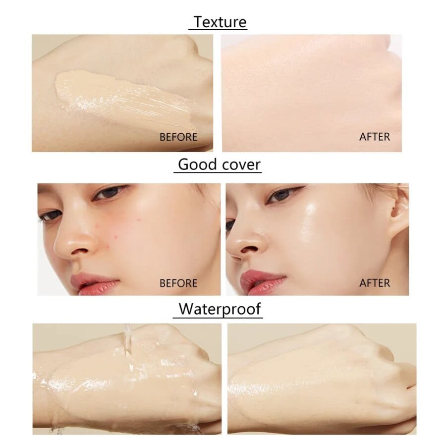 Liquid Foundation - Natural, Light, and Sheer Coverage to Hide Imperfections - Image 4