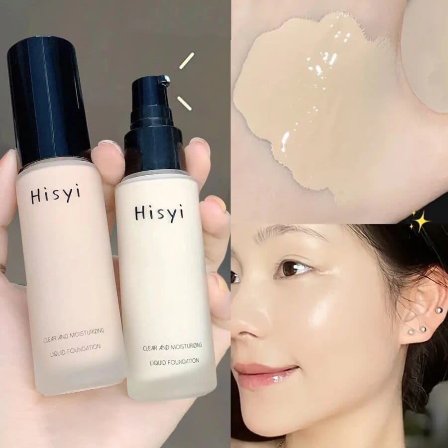 Liquid Foundation - Natural, Light, and Sheer Coverage to Hide Imperfections