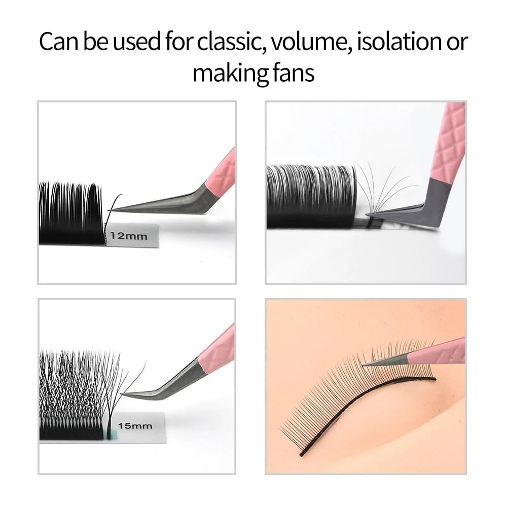 LAGEE Fiber Tip Eyelash Extension Tweezer Volume Isolation Precise Lash Tweezers Nano Technology Eyebrow from Nagaraku Makeup LAGEE Fiber Tip Eyelash Extension Tweezer Volume Isolation Precise Lash Tweezers Nano Technology Eyebrow from Nagaraku Makeup