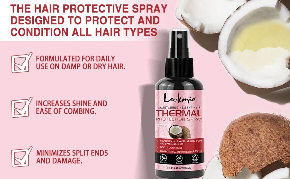 Thermal Protection Spray for Hair Heat Protector Serum Protect Hair From UV Damaged Moisturizing Hair-care Conditioner for Women Thermal Protection Spray for Hair Heat Protector Serum Protect Hair From UV Damaged Moisturizing Hair-care Conditioner for Women