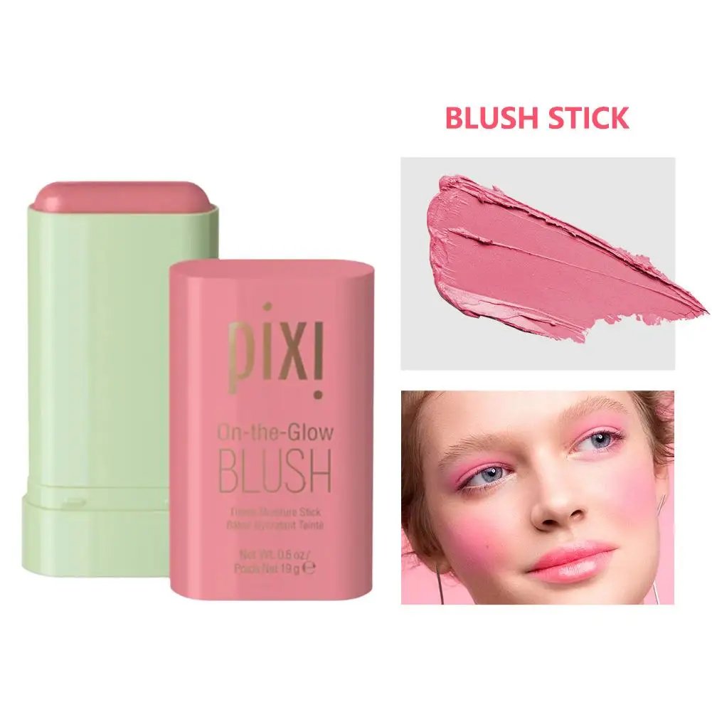 Pixi Blush Stick 3 In 1 Easy Color Rouge Blusher Cream Cheek Eye Lip Tinted Waterproof Mositure Face Contouring Shadow Blusher Pixi Blush Stick 3 In 1 Easy Color Rouge Blusher Cream Cheek Eye Lip Tinted Waterproof Mositure Face Contouring Shadow Blusher