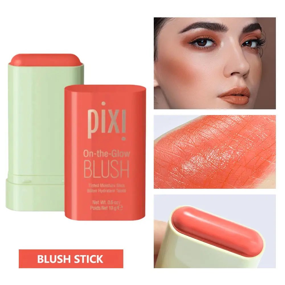 Pixi Blush Stick 3 In 1 Easy Color Rouge Blusher Cream Cheek Eye Lip Tinted Waterproof Mositure Face Contouring Shadow Blusher Pixi Blush Stick 3 In 1 Easy Color Rouge Blusher Cream Cheek Eye Lip Tinted Waterproof Mositure Face Contouring Shadow Blusher