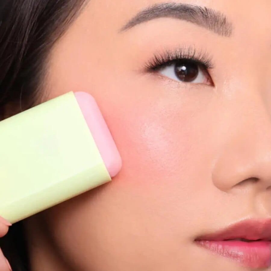 Pixi 3-in-1 Blush Stick - Cream Blush for Cheeks, Eyes and Lips, Waterproof and Long-Lasting - Image 2