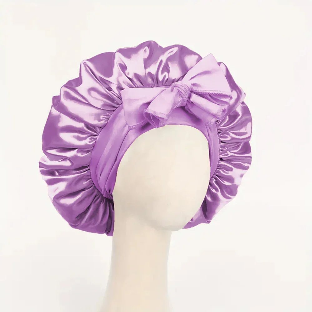 Satin Bonnet Silk Bonnet Adjustable Bonne For Sleeping Hair Bonnet With Tie Band Bonnets For Women Men Satin Bonnet Silk Bonnet Adjustable Bonne For Sleeping Hair Bonnet With Tie Band Bonnets For Women Men